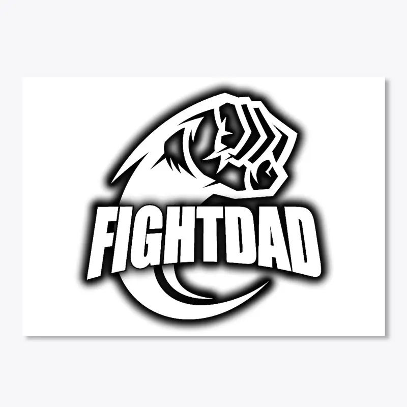 Fight Dad Sticker